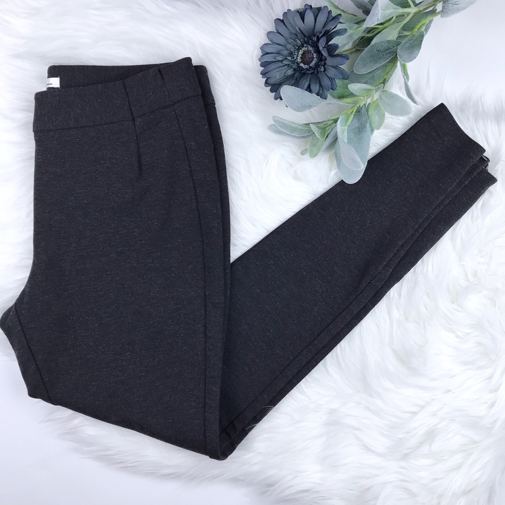 Kenneth Cole Grey Ponte Pant w/ Zippered Ankle